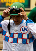 Juan Vasquez AQHA jockey at Canterbury Park in Minnesota