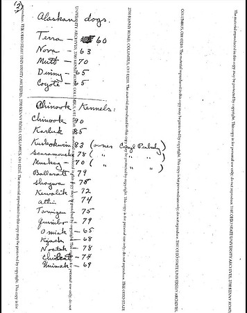BAE-Manifest-Dogs-Chinooks-Page-2 Ohio State University Archives and the Byrd Arctic Research Center
