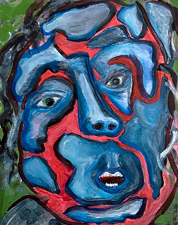 Ellen Riley Shattered (Self Portrait during Covid) IMG_1330