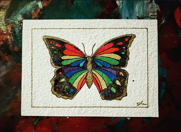 Shannon-Rainbow Butterfly