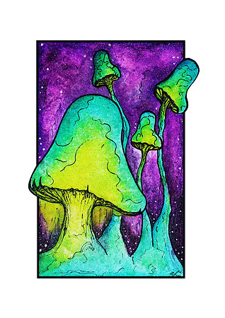 Shannon-Glowing Mushroom