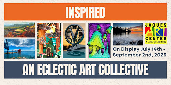 INSPIRED Banner Orange Blue Art Exhibition  (1)