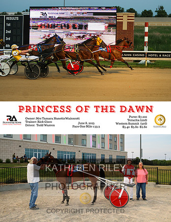 2023 RA R05 PRINCESS OF THE DAWN PACE JUNE 8 2023 8.5x11