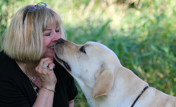 GrCh Tande Grand Finale - "Fynn" with breeder-owner Jill Bowman Cashman
