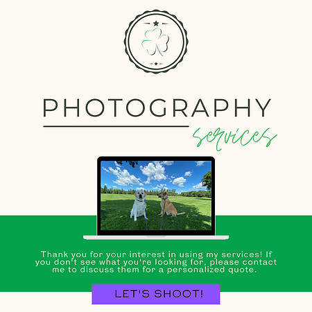 2021 Photography Services Header