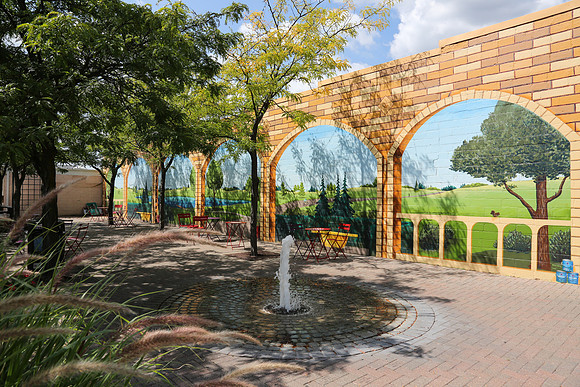 Robbinsdale Minnesota Brick Mural