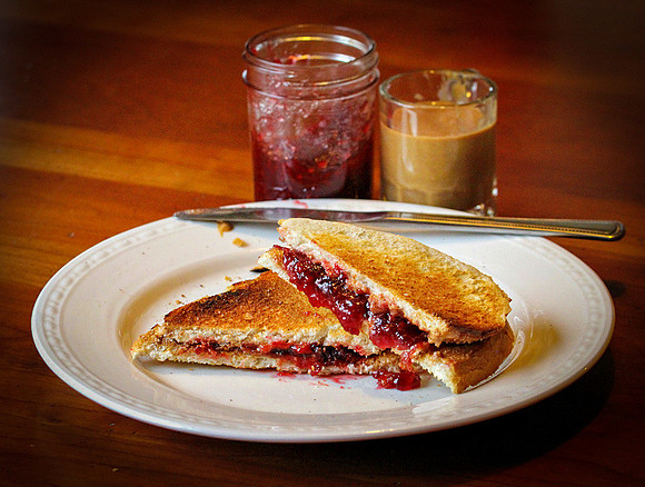 Peanut Butter and Jelly - actually Peanut Butter and Jam IMG_8281