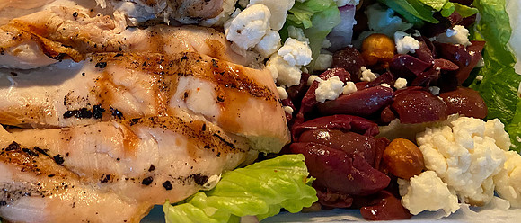Chicken on Salad IMG_7446