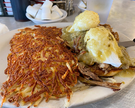 Hash Brown Potatoes with Carnitas Eggs Benedict IMG_8318