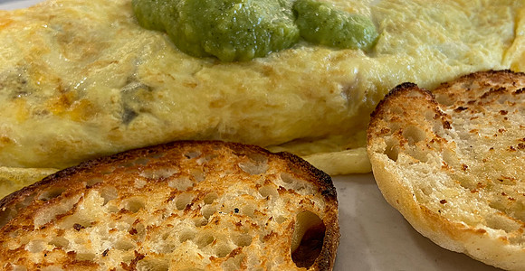 Omelet with English Muffins IMG_8750