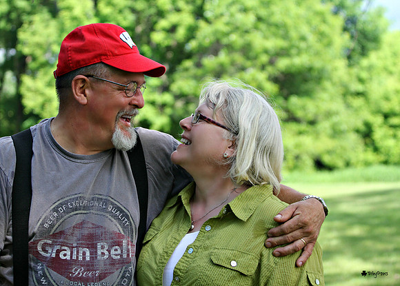 Barb and John couple family photography Cambridge Minnesota