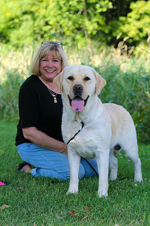 Tande Labradors Jill Boawman Cashman and Fynn