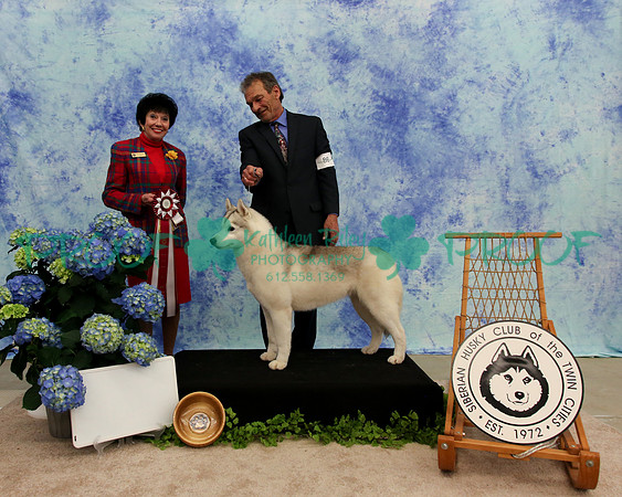 PROOF Specialty Siberian Husky Club of the Twin Cities Judge Barbara Dempsey Alderman
