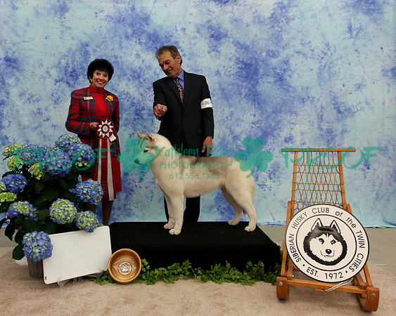 PROOF Specialty Siberian Husky Club of the Twin Cities Judge Barbara Dempsey Alderman