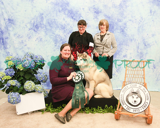 PROOF Siberian Husky Club of the Twin Cities Judge Kelly Kathlyn Boyd