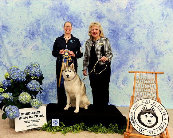 High in Trial - Saturday - Siberian Husky Club of the Twin Cities