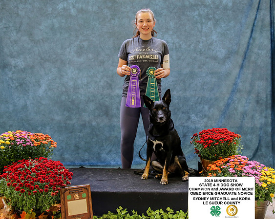 2019 4H State Sunday Championship Win Photo Sydney Mitchell Kora Le Sueur