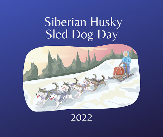 2022 Siberian Husky Sled Dog Day