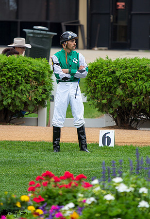 Ismael Suarez Ricardo AQHA jockey at Canterbury Park in Minnesota
