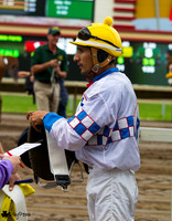 Jorge Torres AQHA jockey at Canterbury Park in Minnesota